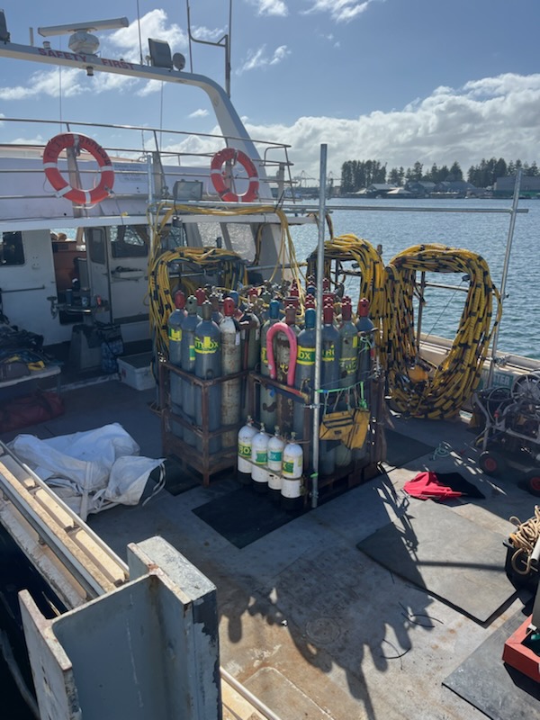 Vessels for Commercial Diving